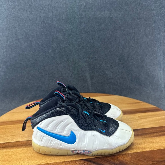 Nike Other - Nike Lil Posite One Toddler Sneakers White Black Blue Gum 843769-102 Size 10C